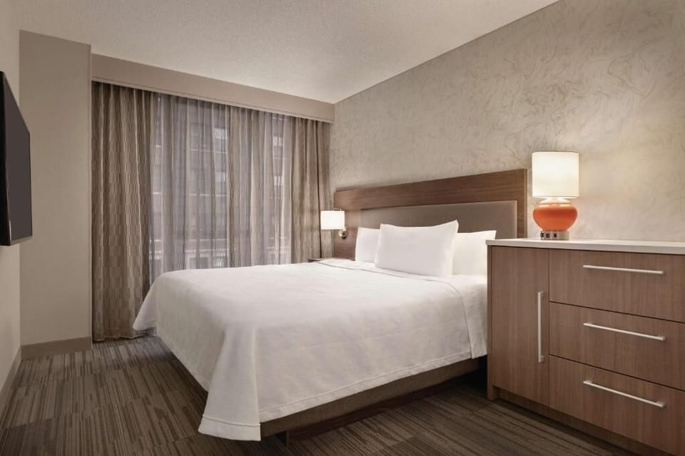Bedroom. Interior and views may vary based on location and availability.