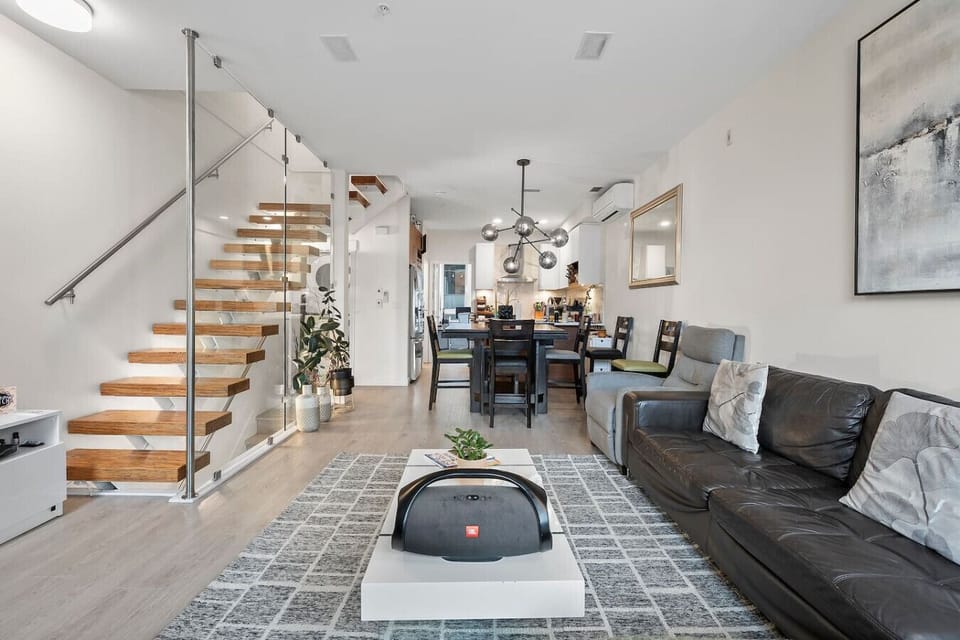 Dining and living room area
