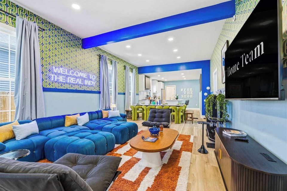 Your Comfort Zone – Our living room is designed for ultimate relaxation, whether you're watching TV or enjoying good company.
