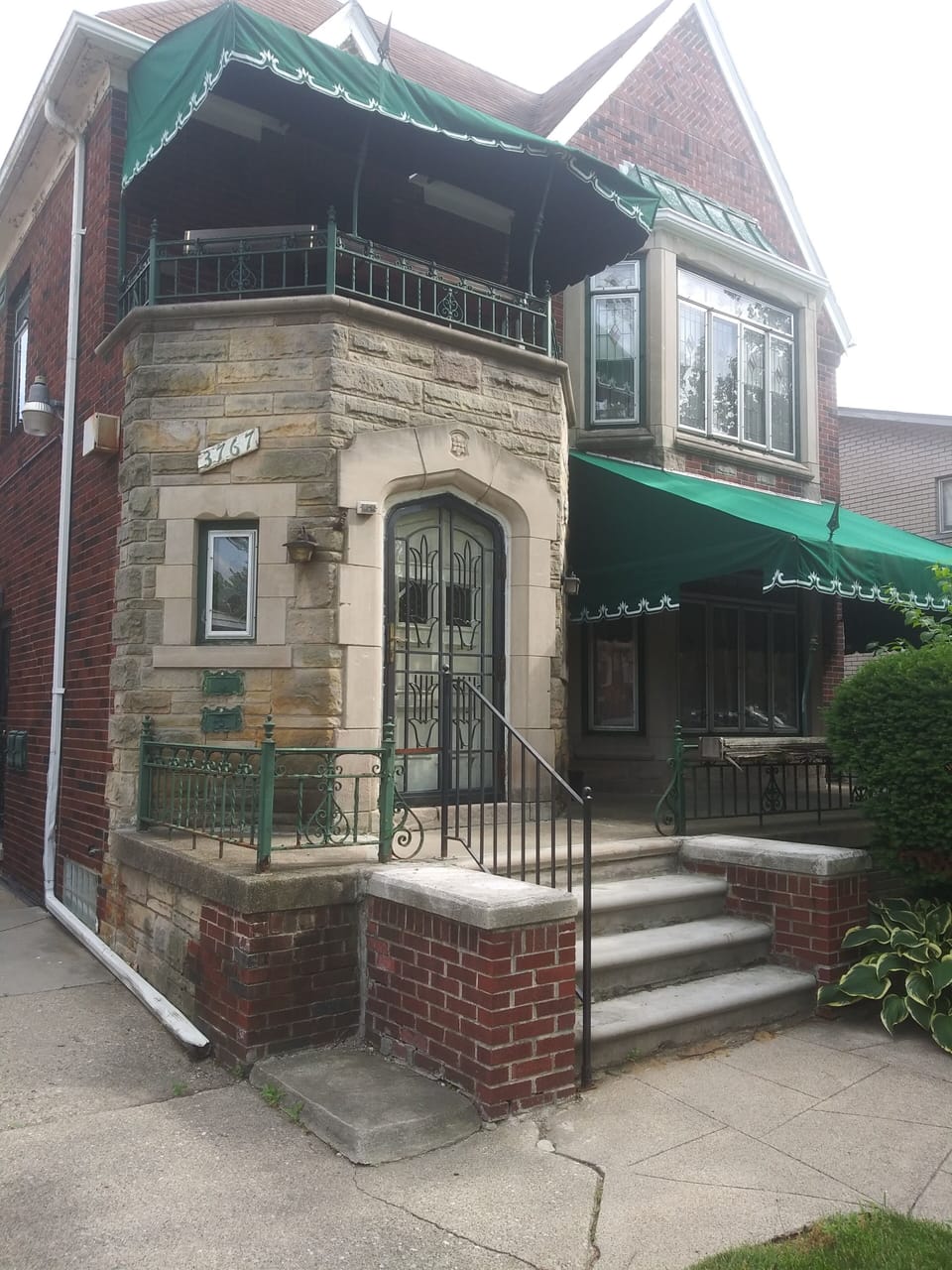 Exterior detail