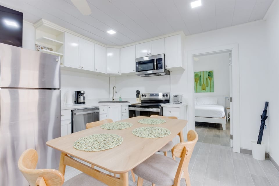 Kitchen and and dining room