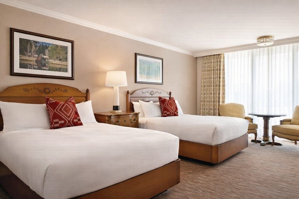 Bedroom. Interior and views may vary based on location and availability