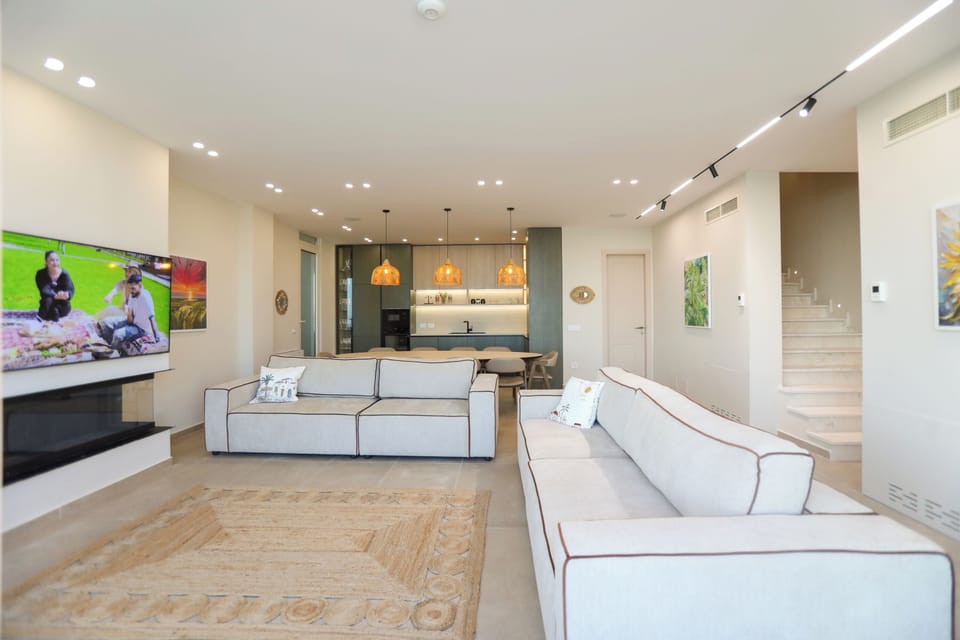 Living and dining room