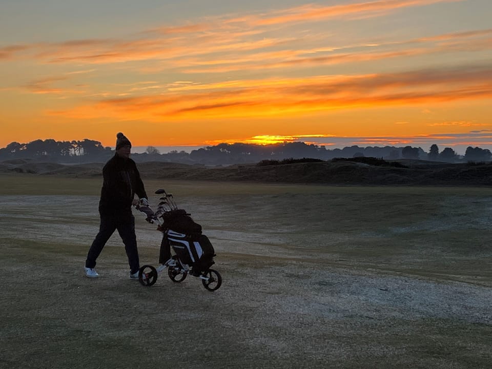 Carnoustie  Local Golf Course Visitors Welcome.