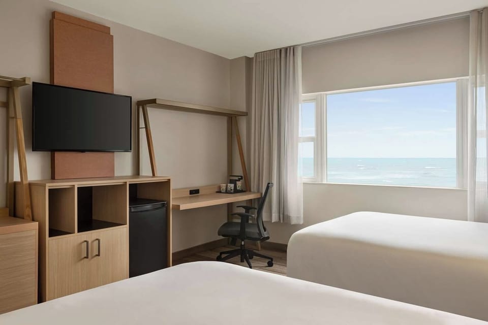 Bedroom. Interior and views may vary based on location and availability.