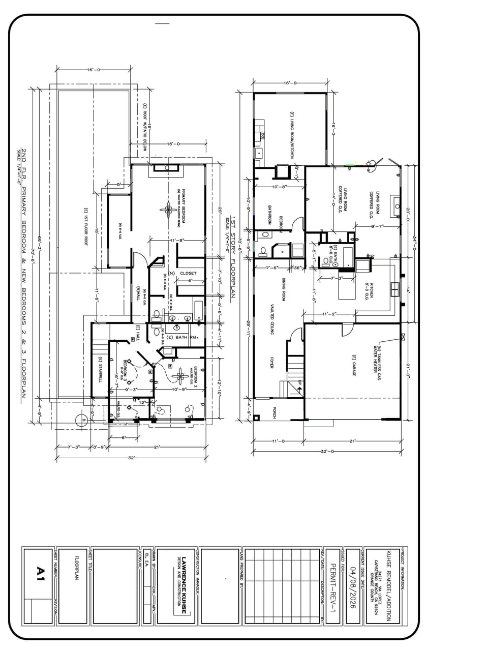 2 Story with ADU - 2 Separate Enrances and Patios