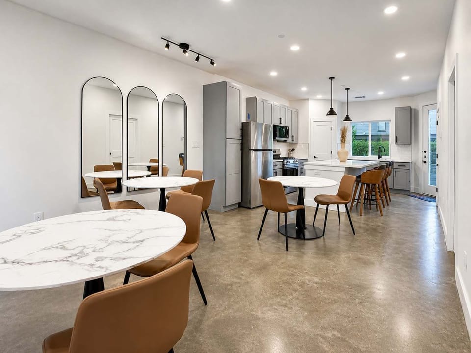 Common living room area
