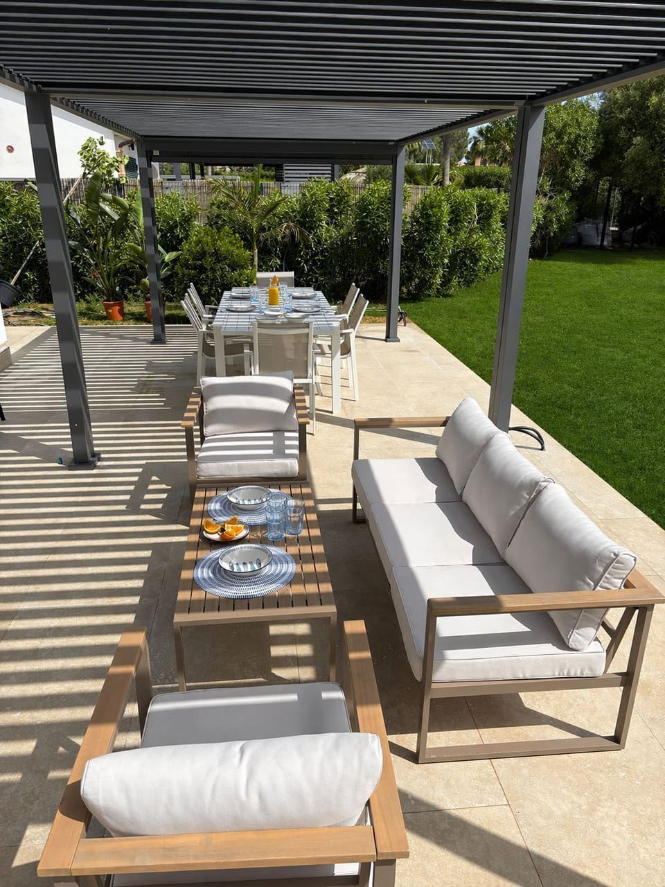 Outdoor dining