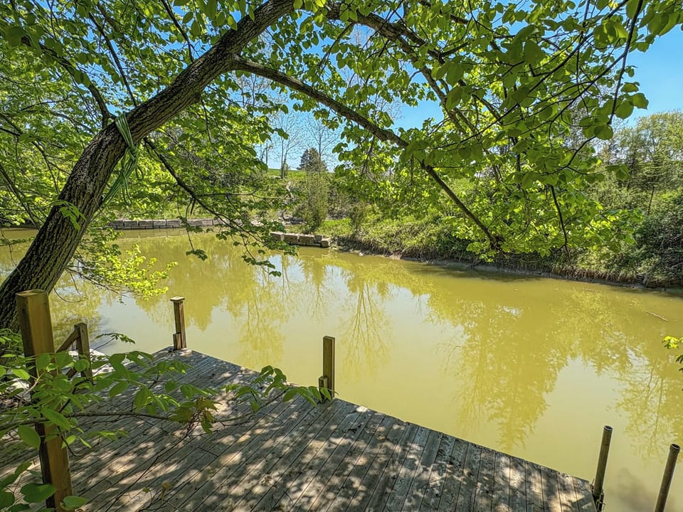 Bring your boat and dock here