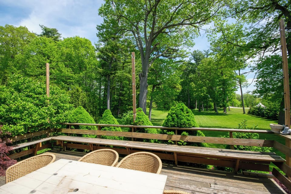 “Private 2.5-acre property backing onto the Ausable River”