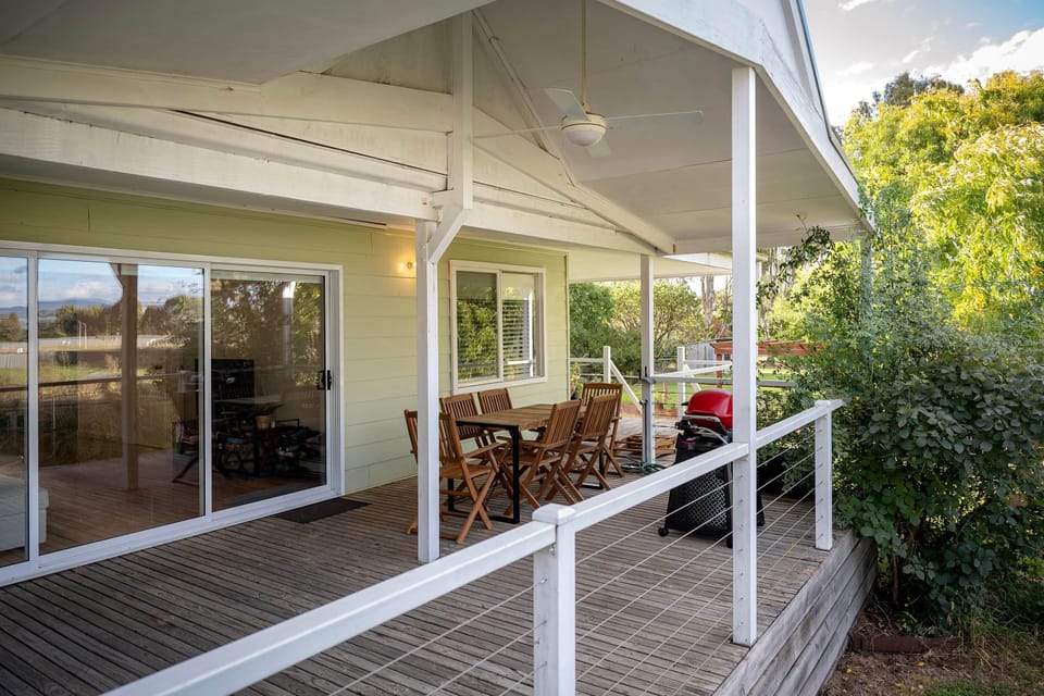 Back deck BBQ & outdoor table
