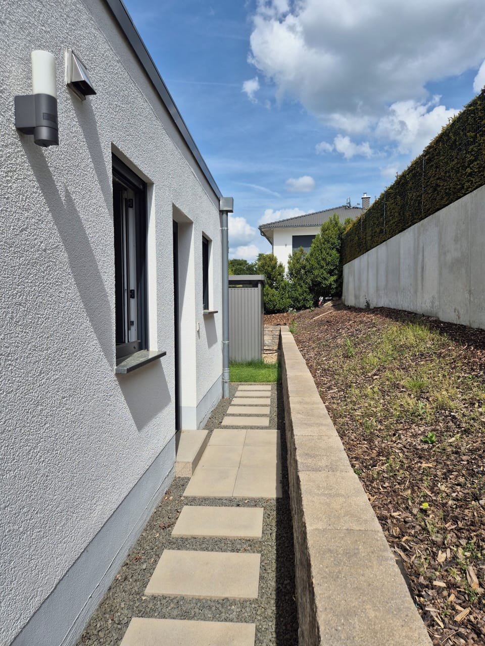 Exterior detail