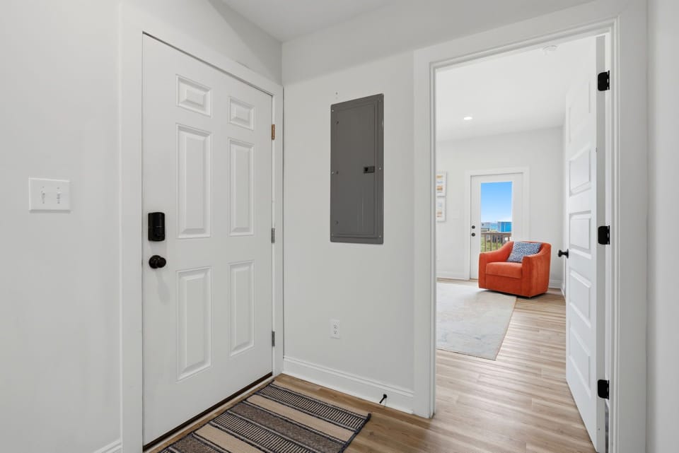 Entryway and Entrance to the Primary Bedroom