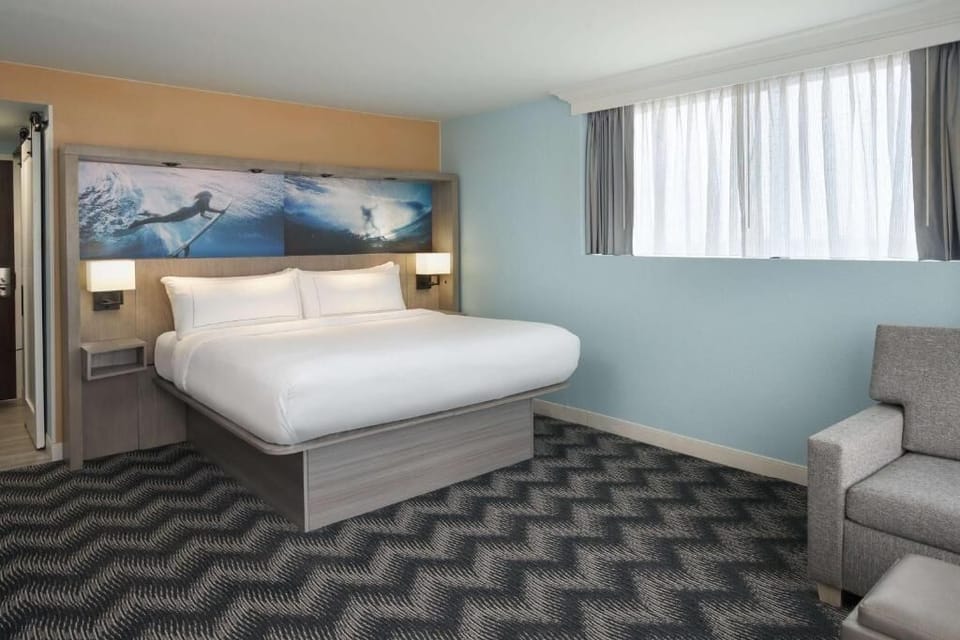 Bedroom. Interior and views may vary based on location and availability.