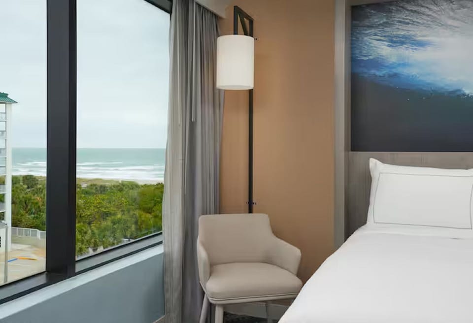 Bedroom. Interior and views may vary based on location and availability.