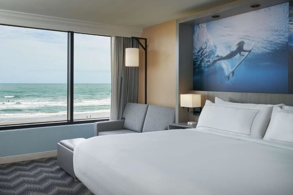 Bedroom. Interior and views may vary based on location and availability.