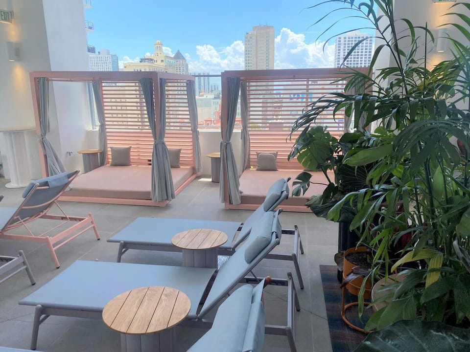 Pool Lounge Area