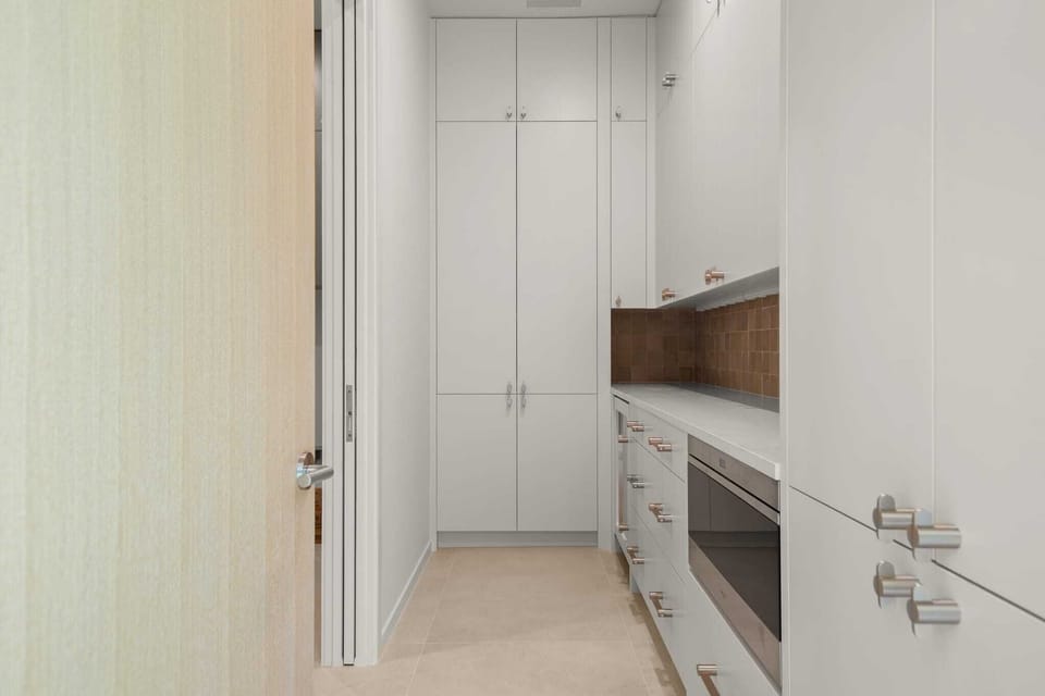 Butler's pantry - Every kitchen needs it right at your fingertips. Spacious and ready for you.