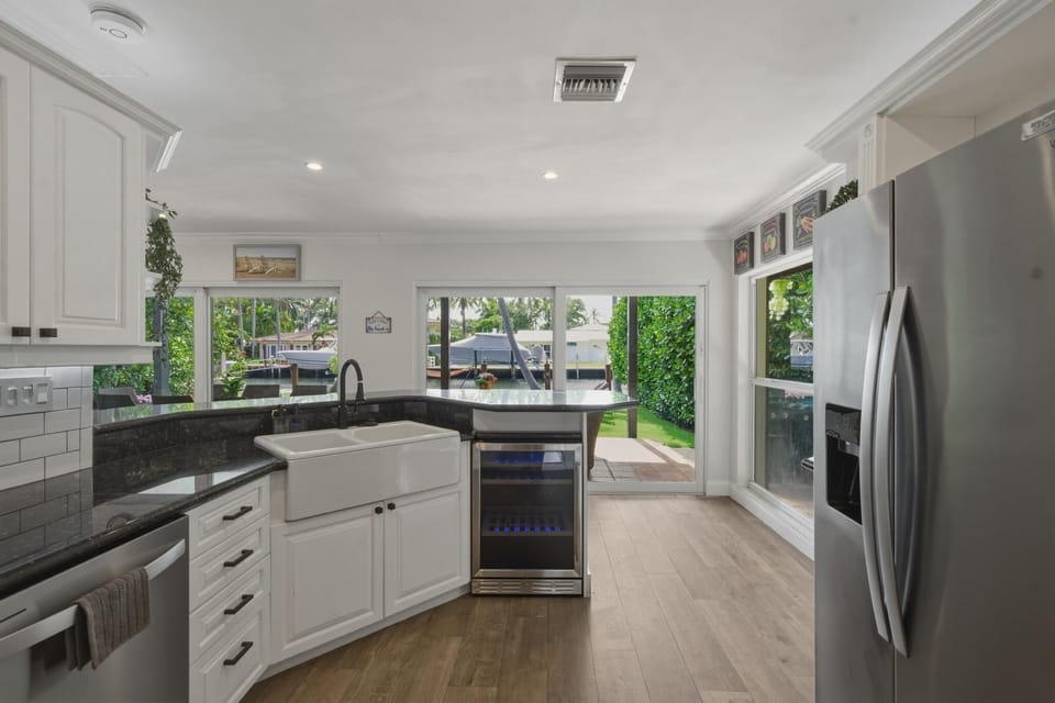 Simple moments, better in a waterfront kitchen