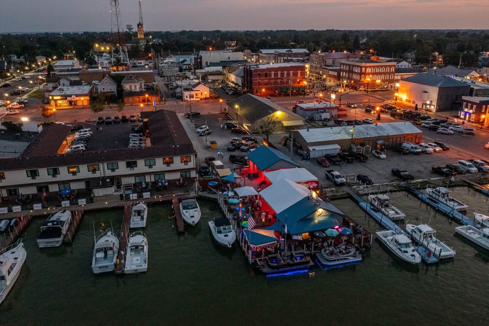 The Bait House is our favorite outdoor bar