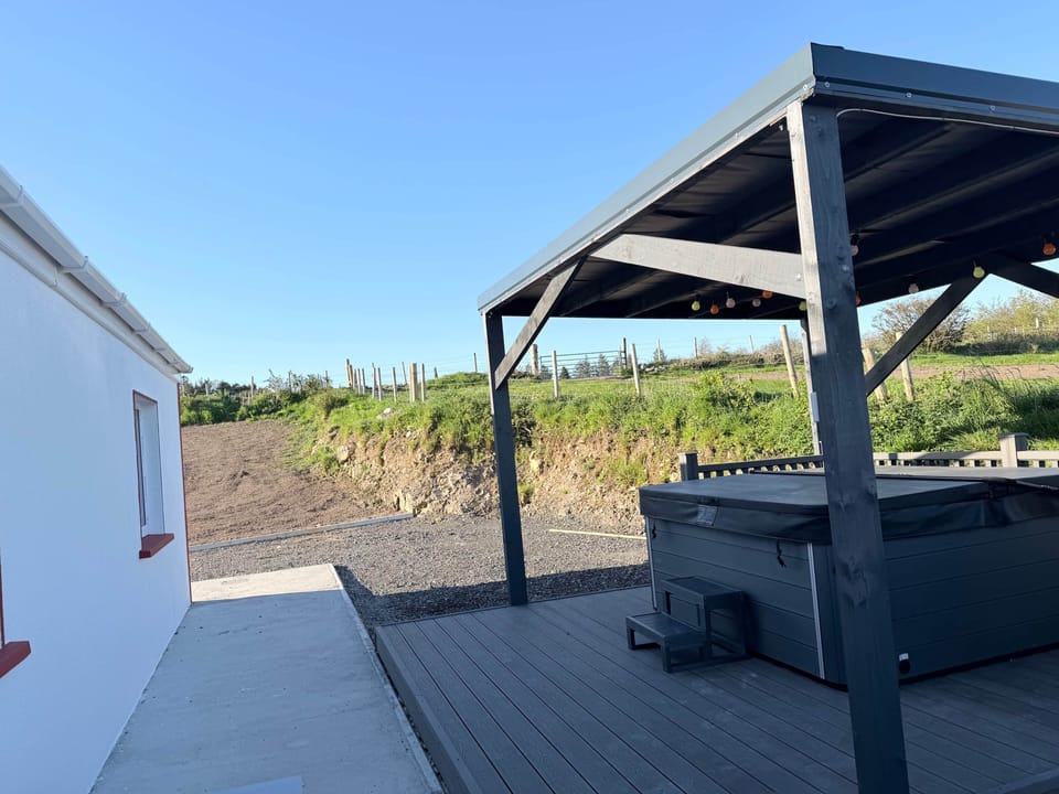 Private hot tub 