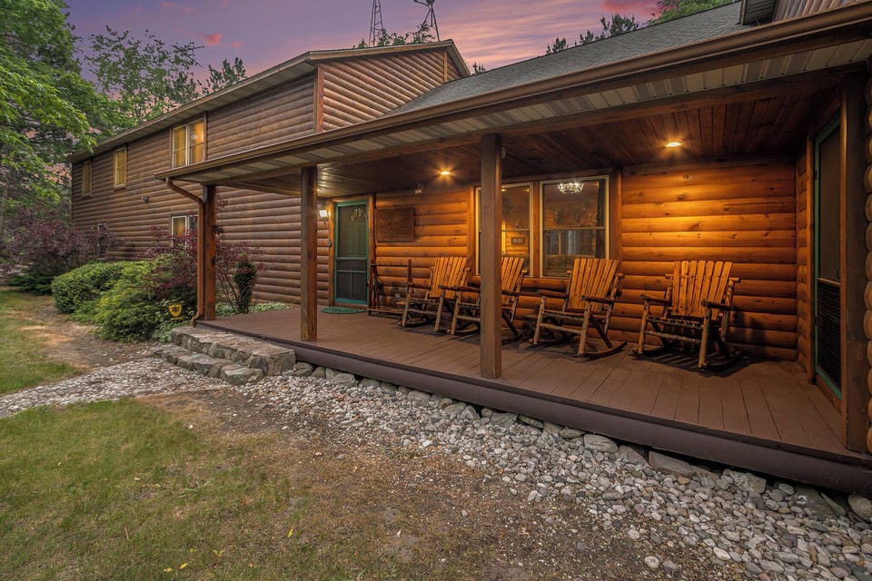 Front porch rocking chairs