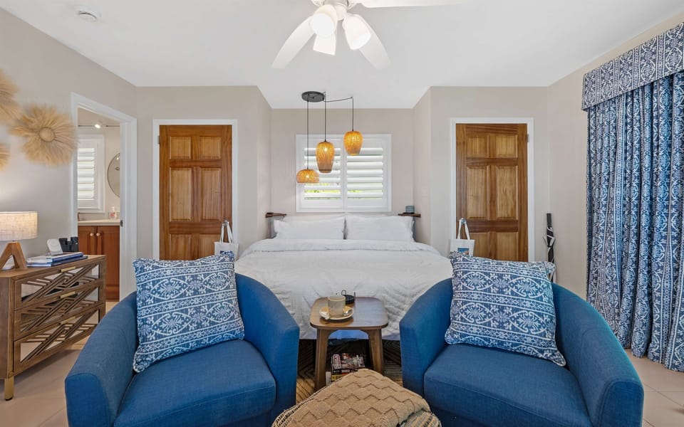 A king size bed for ultimate comfort
