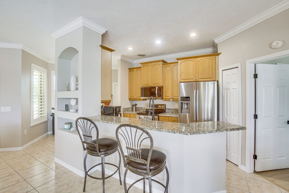 Kitchen | Open Floor Plan | Central Heating & A/C
