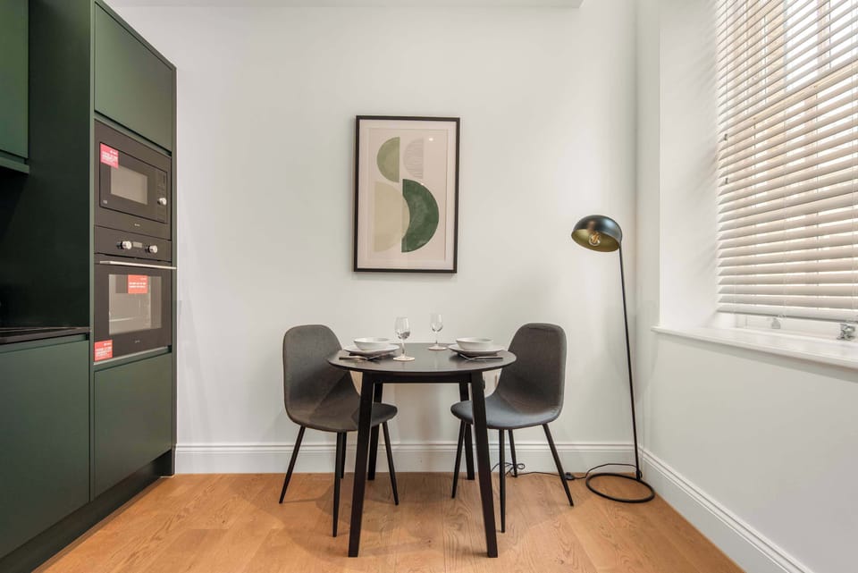 Fully Equipped Kitchen and Dining Area