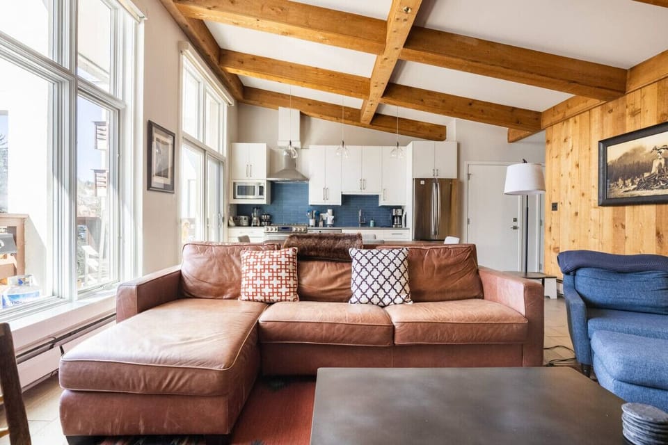 Modern living on the top floor with spectacular views!