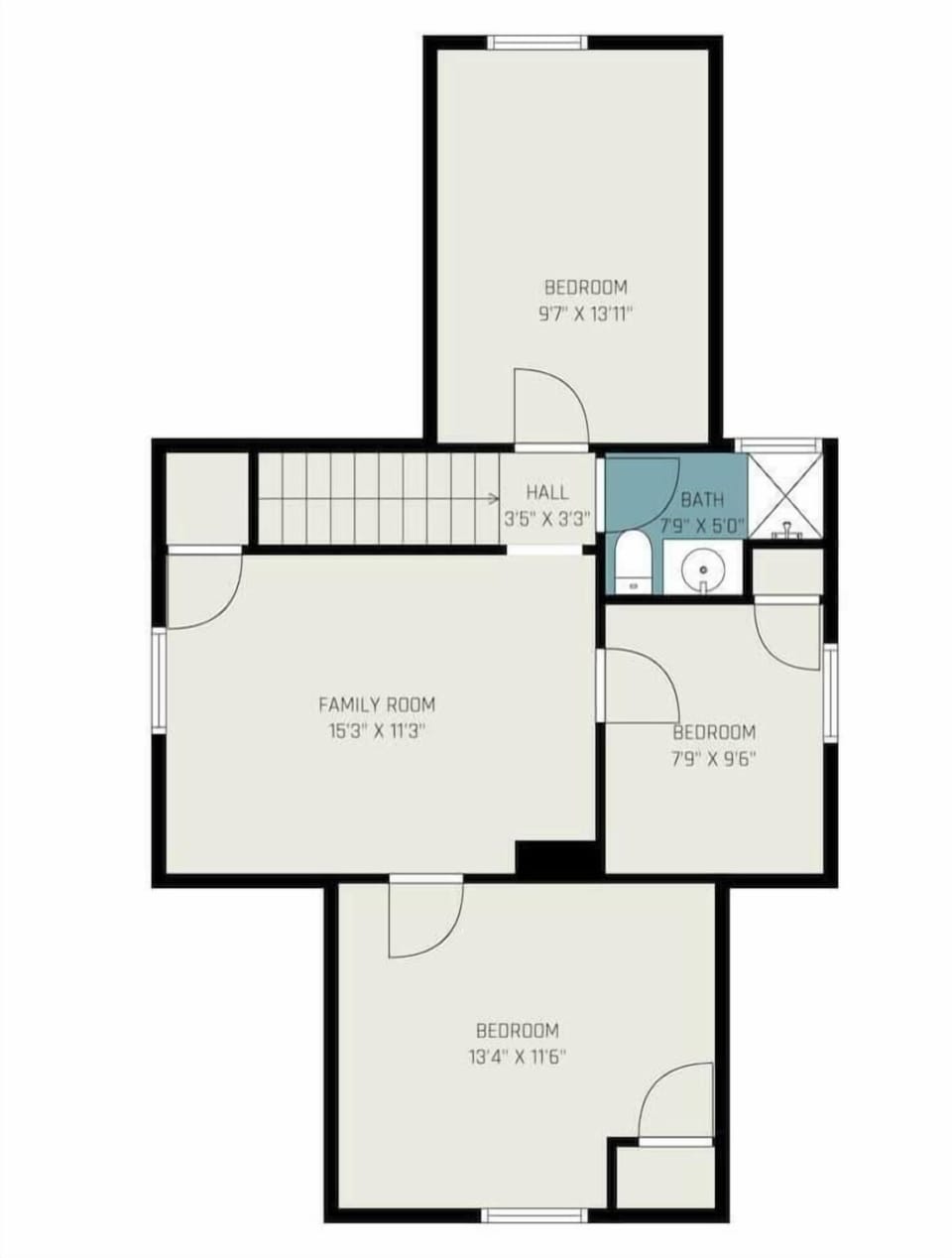 Second floor layout - 616. 287. 2210