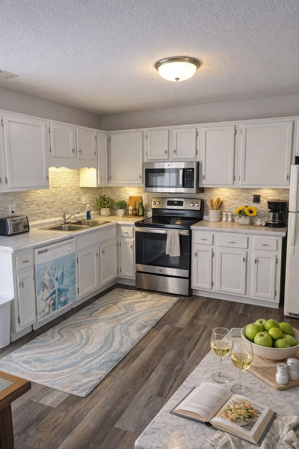 Tranquil retreat kitchen