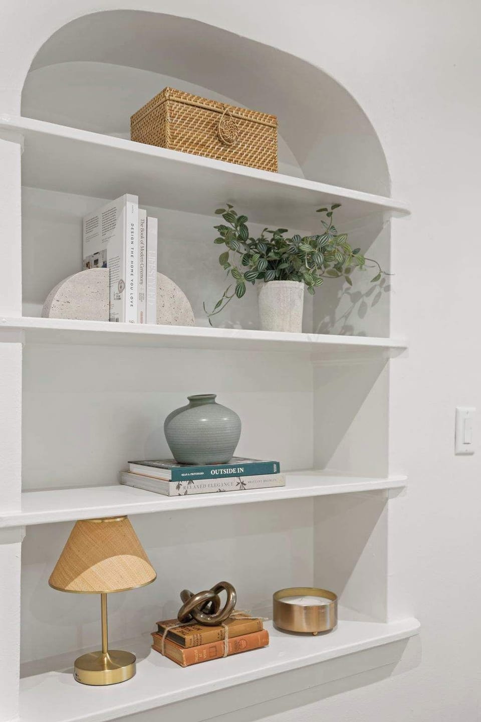 Modern decor throughout the home.