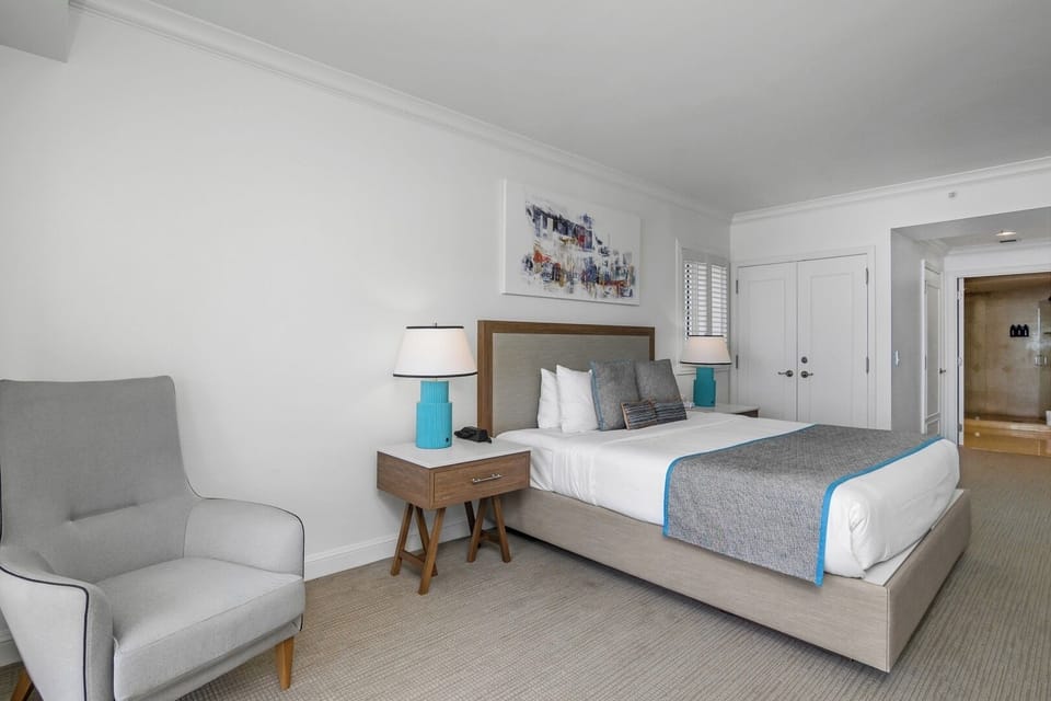 Bedroom. Interior and views may vary based on location and availability.