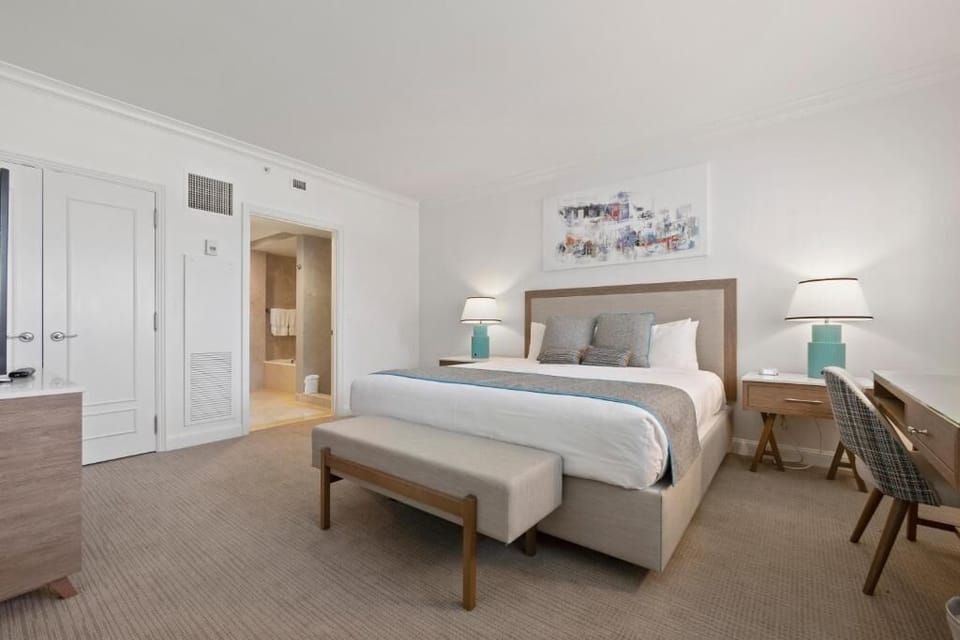Bedroom. Interior and views may vary based on location and availability.
