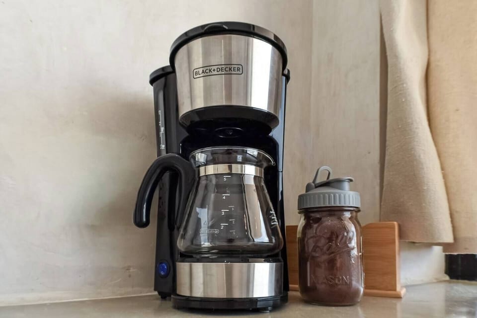 Complimentary coffee