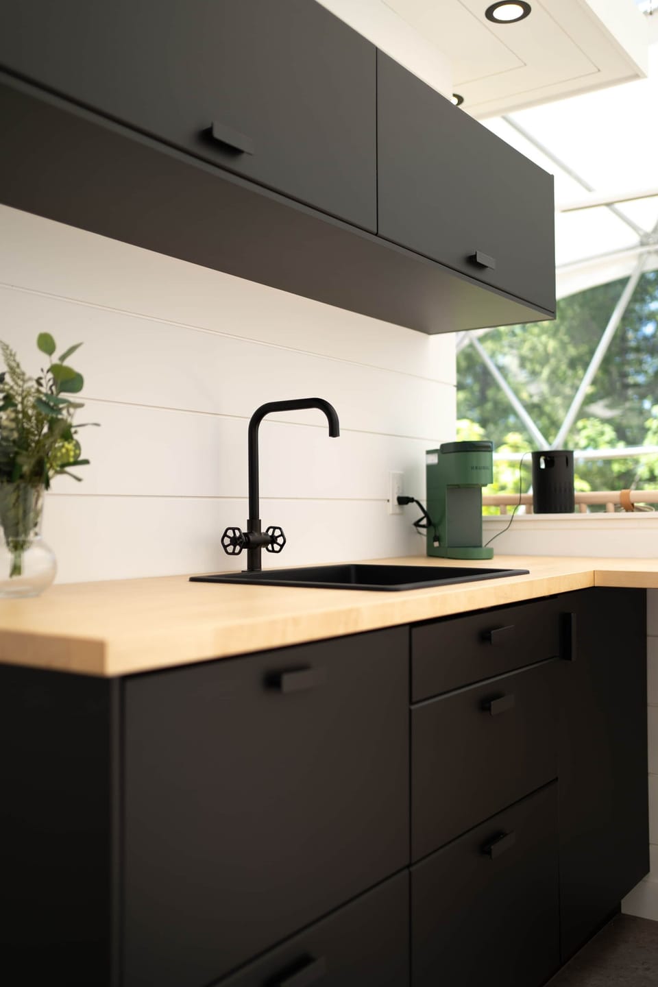 Sink and Coffee Maker