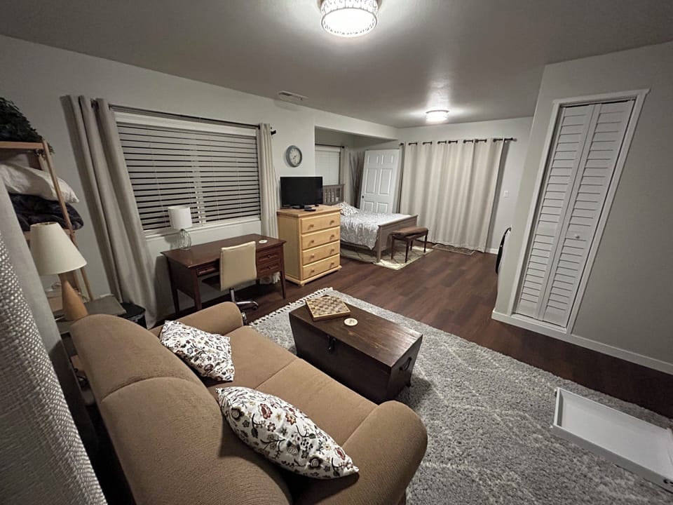 Open plan living room area