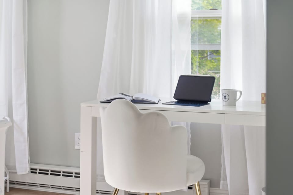 A work space, perfect for productive nights