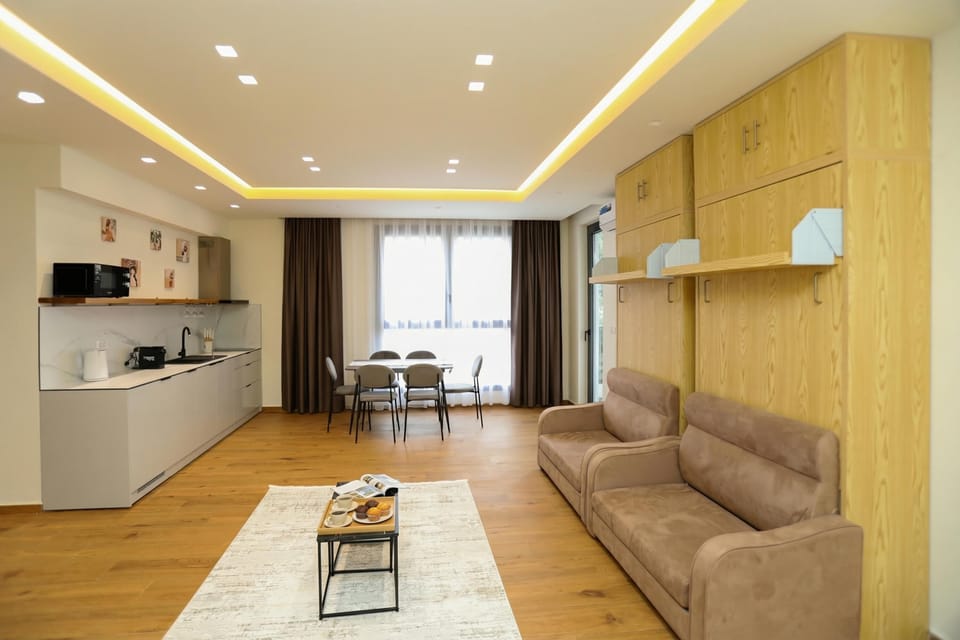 Living and dining room