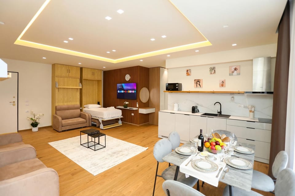 Living and dining room