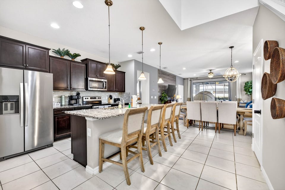 Spacious kitchen