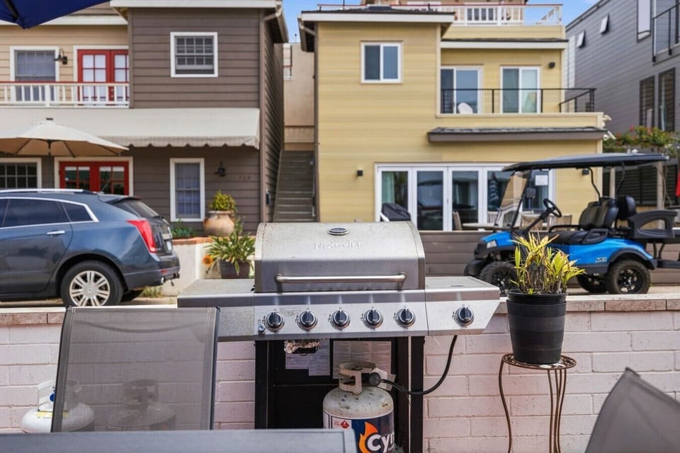 Fire up the BBQ and enjoy outdoor cooking in your private patio space.
