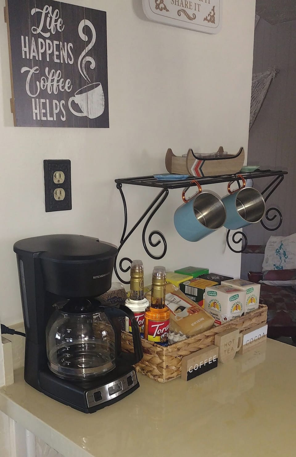 Coffee and/or coffee maker