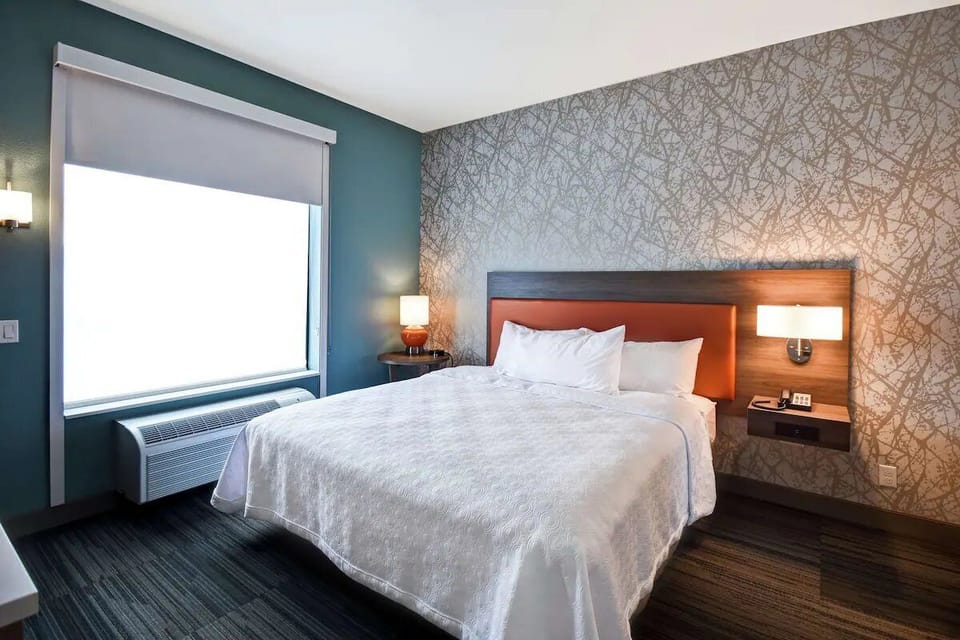 Bedroom. Interior and views may vary based on location and availability.