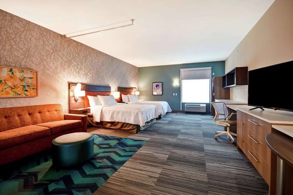 Bedroom. Interior and views may vary based on location and availability.