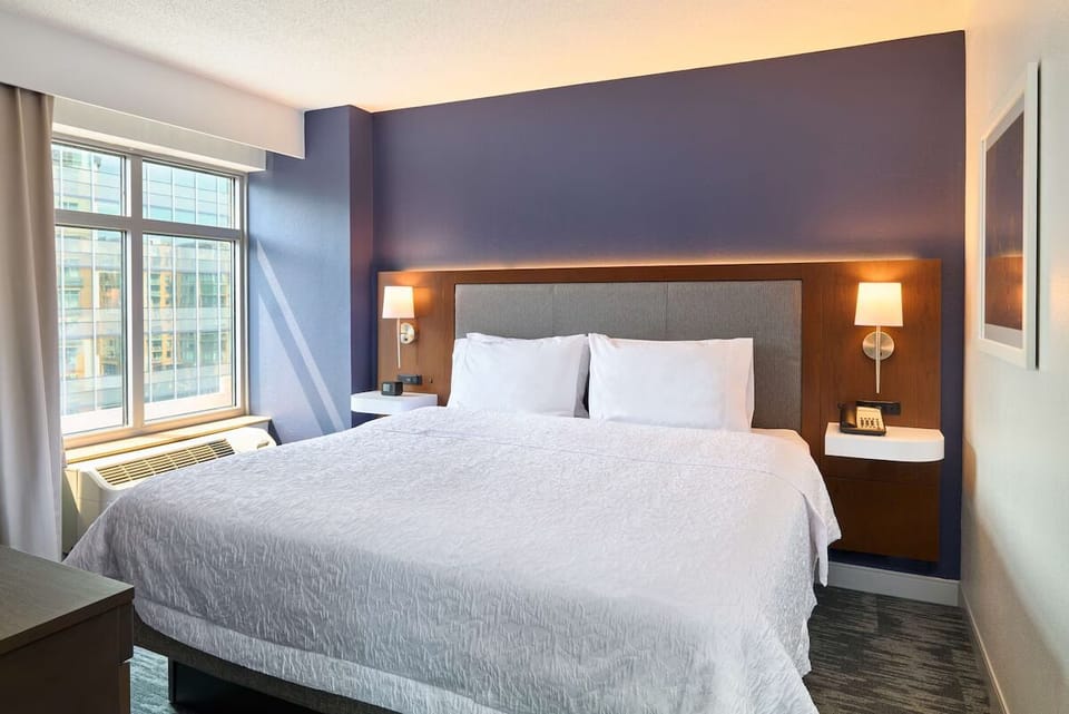 Bedroom. Interior and views may vary based on location and availability.