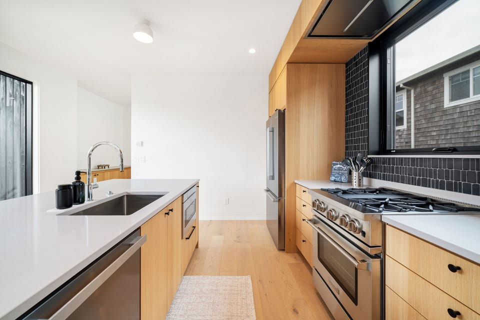 Gourmet kitchen for preparing delicious meals.