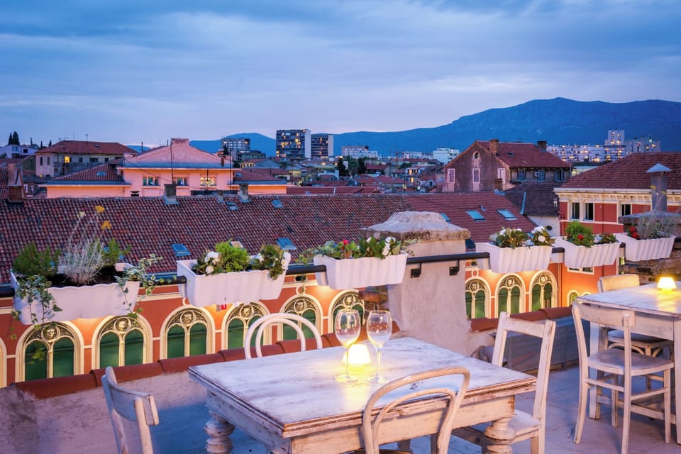 Rooftop terrace with spectacular view