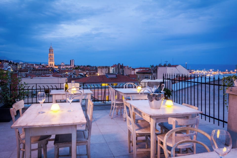 Rooftop terrace with spectacular view